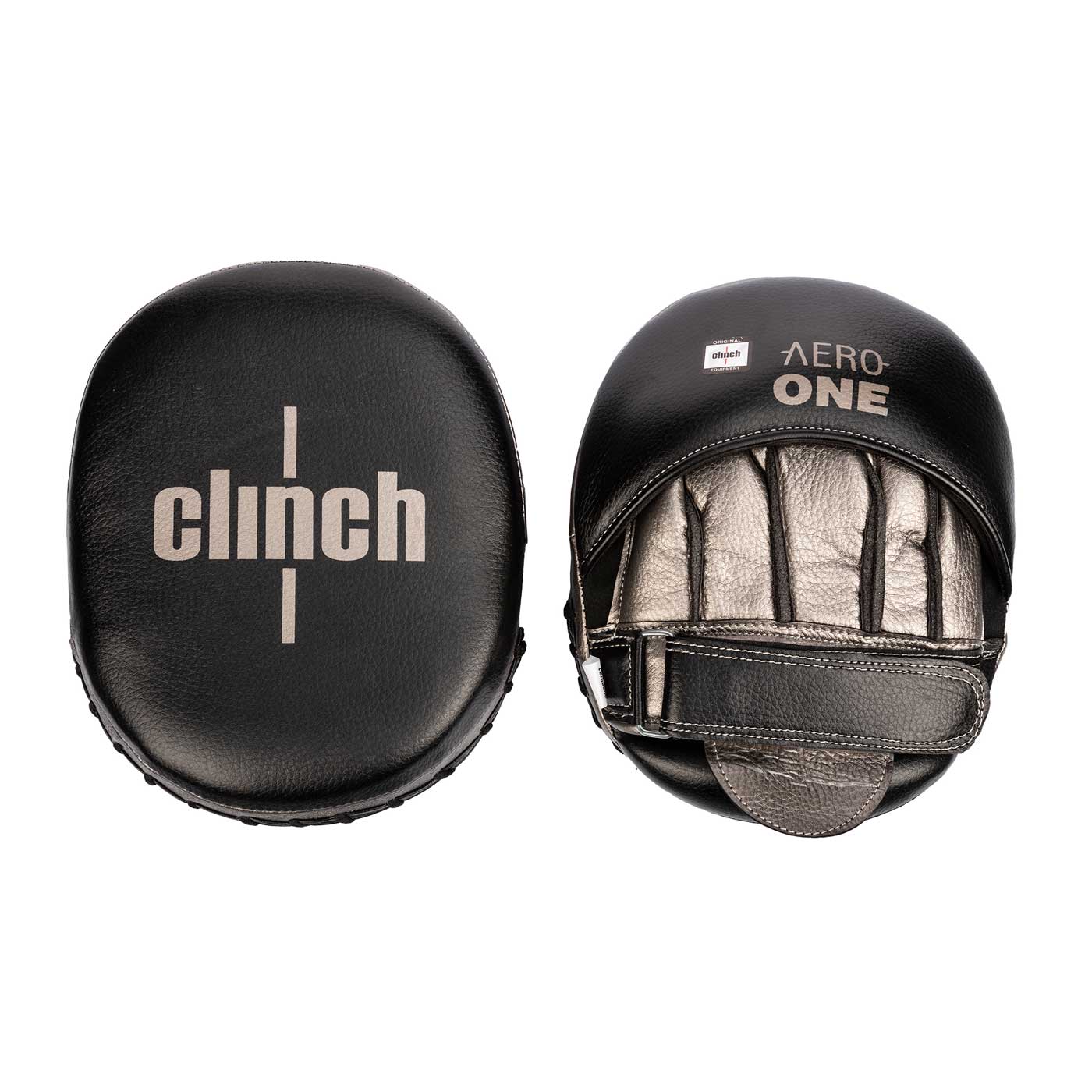 Лапы Clinch Focus Mitt Aero One черно-бронзовые