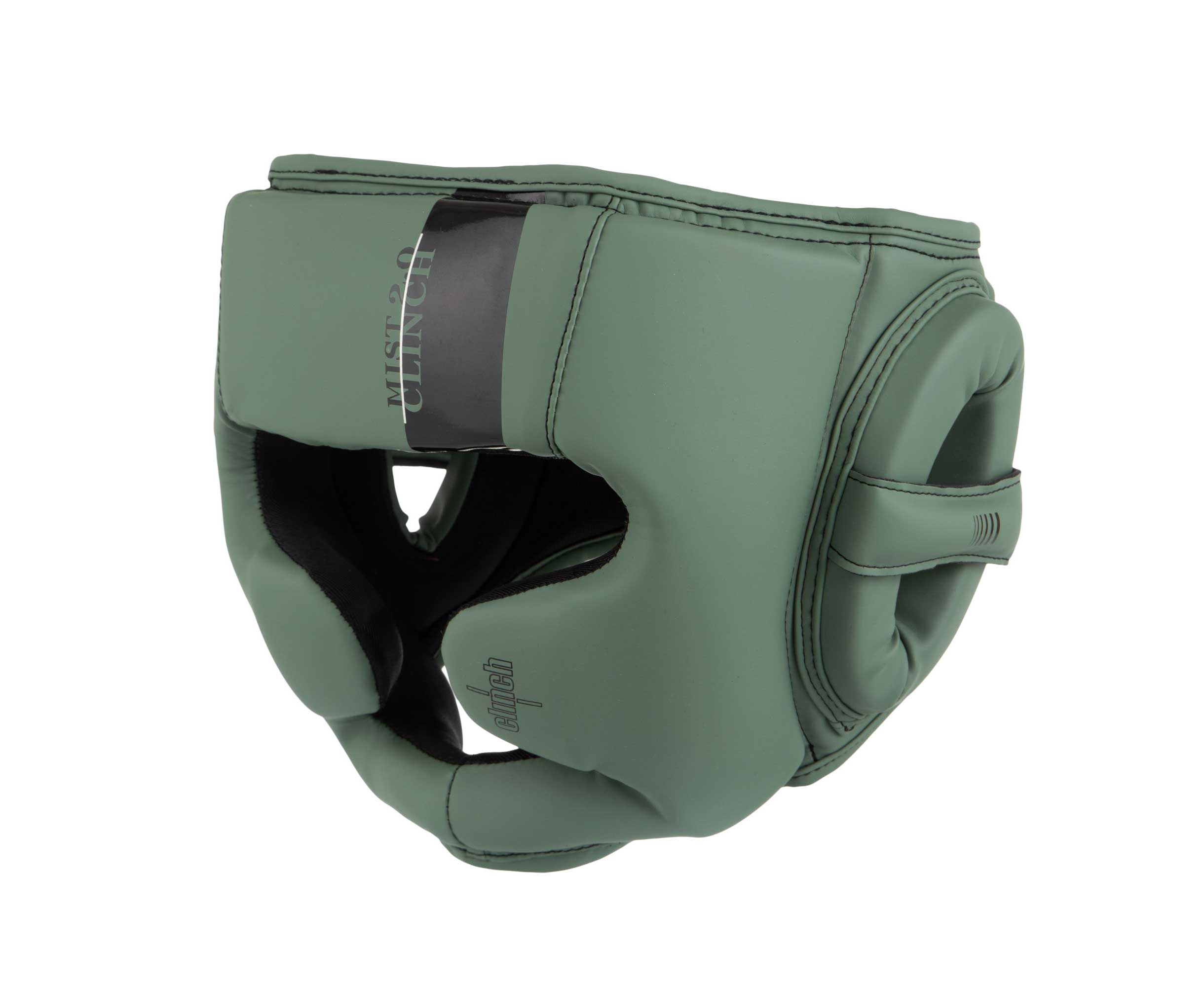 Шлем боксерский Clinch Mist 2.0 Full Face зеленый