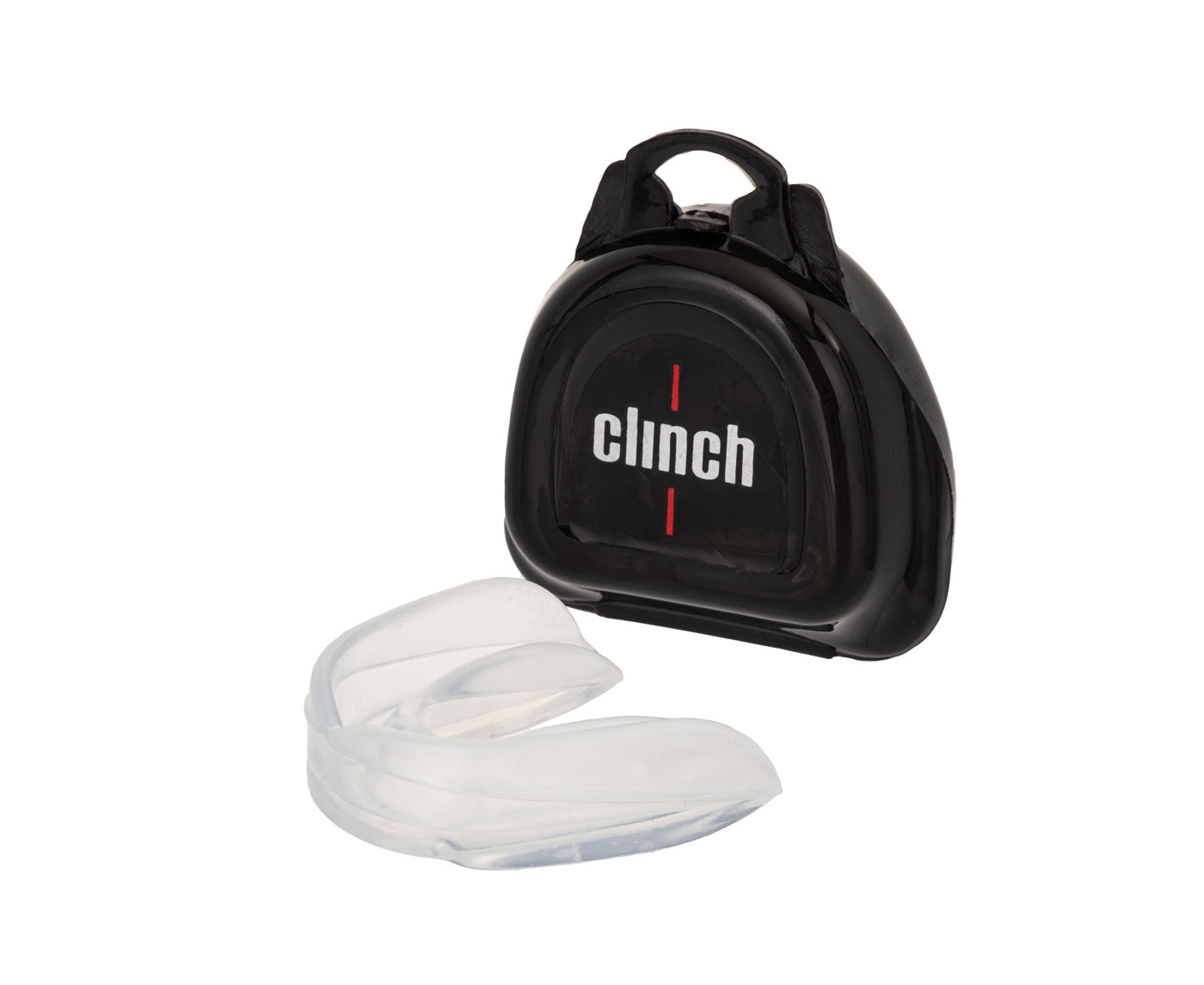 Капа одночелюстная Clinch Olimp Single Layer Mouthguard прозрачная