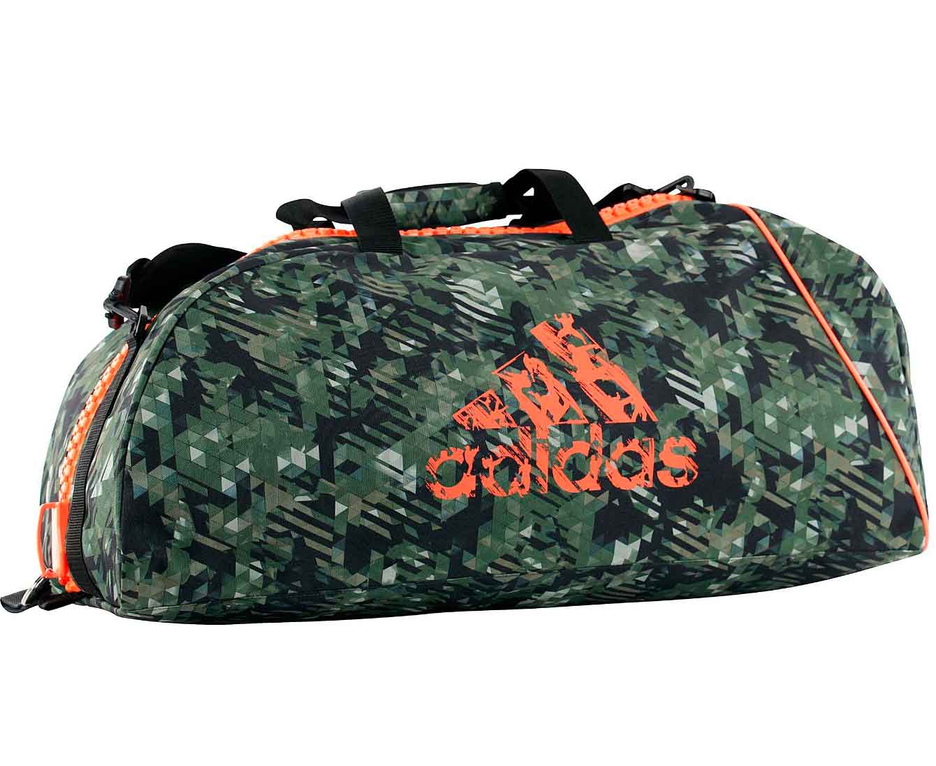 Сумка спортивная Combat Camo Bag M камуфляжно-оранжевая