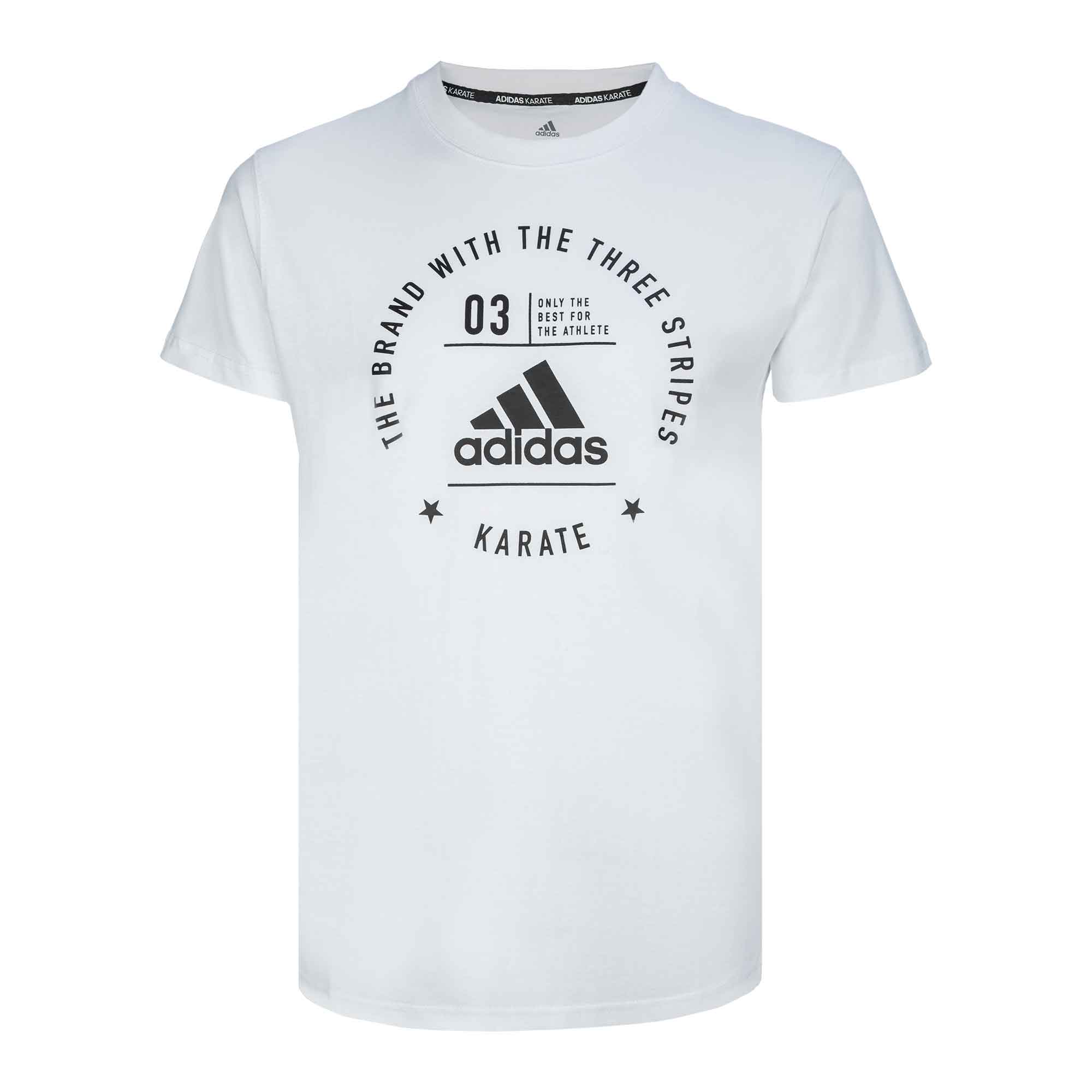 Adidas brand with store three stripes shirt