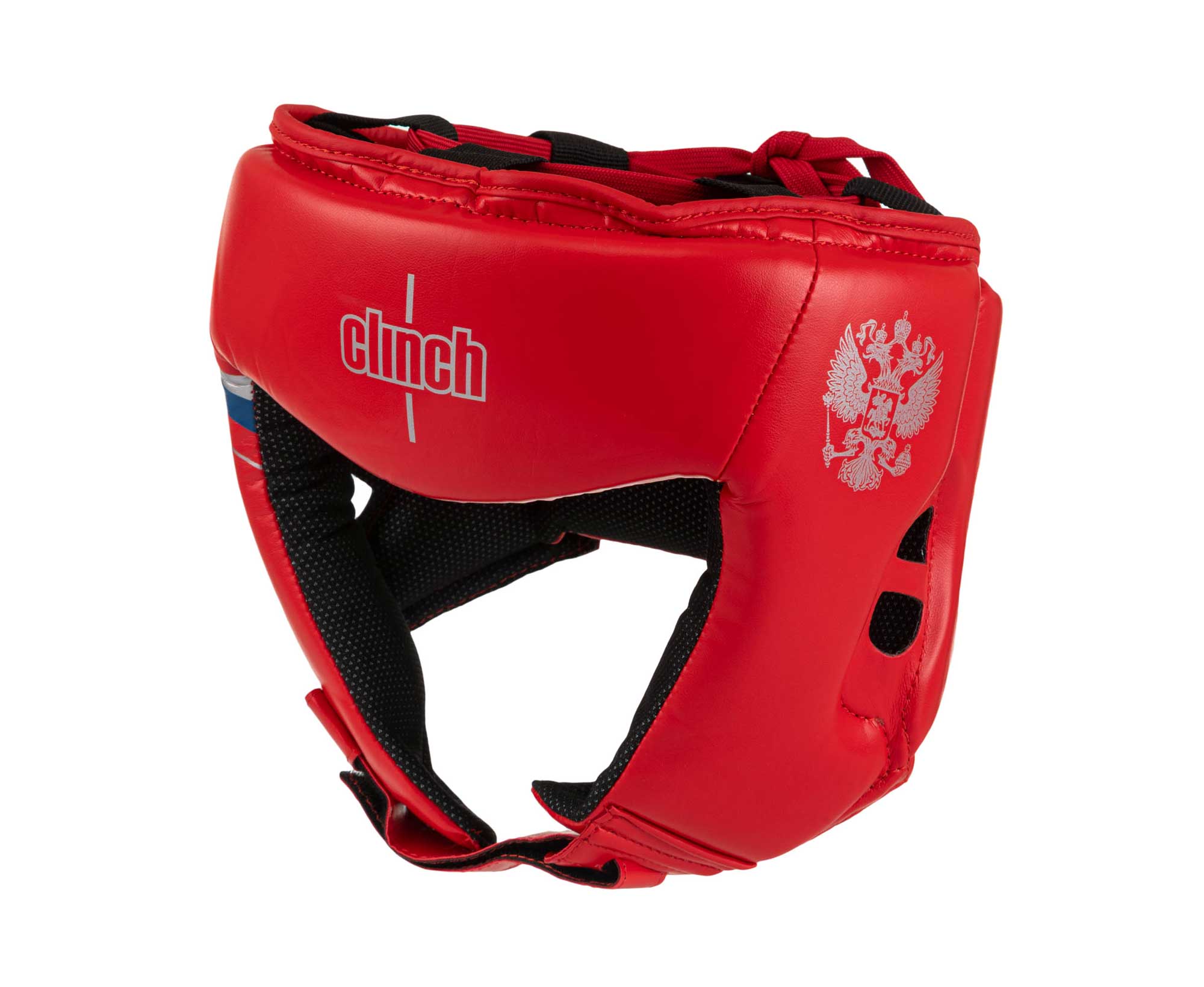 Шлем боксерский Clinch Olimp 2.0 красный