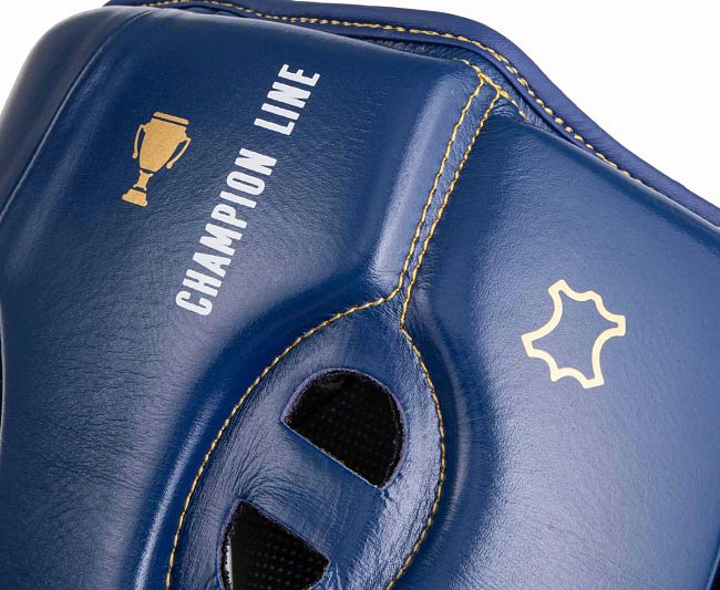 Шлем боксерский Clinch Olimp Premium Champion Line синий фото 8