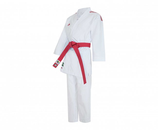 Кимоно для карате Kumite DNA WKF (2 куртки и 1 брюки) белое фото 13