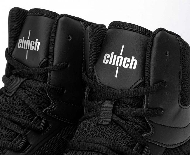 Боксерки Clinch Training черно-белые фото 5