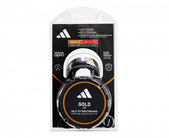 Капа одночелюстная Opro Gold Gen4 Self-Fit Mouthguard черная фото 2