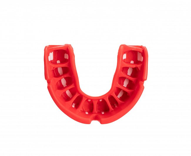 Капа одночелюстная Opro Platinum Gen4 Self-Fit Mouthguard черно-бело-красная фото 6