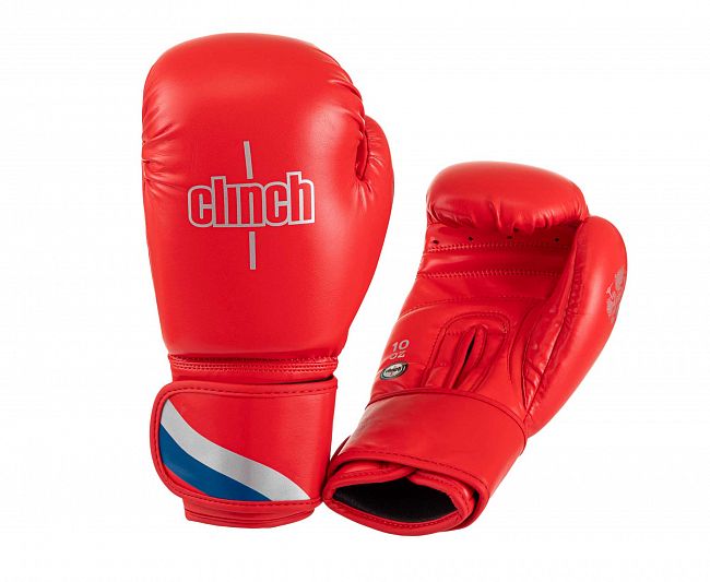 Перчатки боксерские Clinch Olimp 2.0 красные фото 3