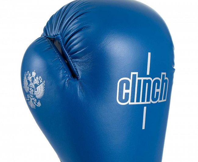Перчатки боксерские Clinch Olimp 2.0 синие фото 7
