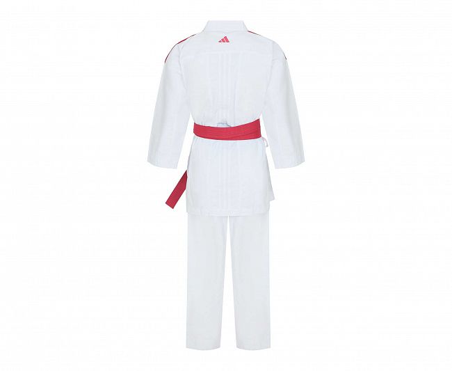 Кимоно для карате Kumite DNA WKF (2 куртки и 1 брюки) белое фото 14