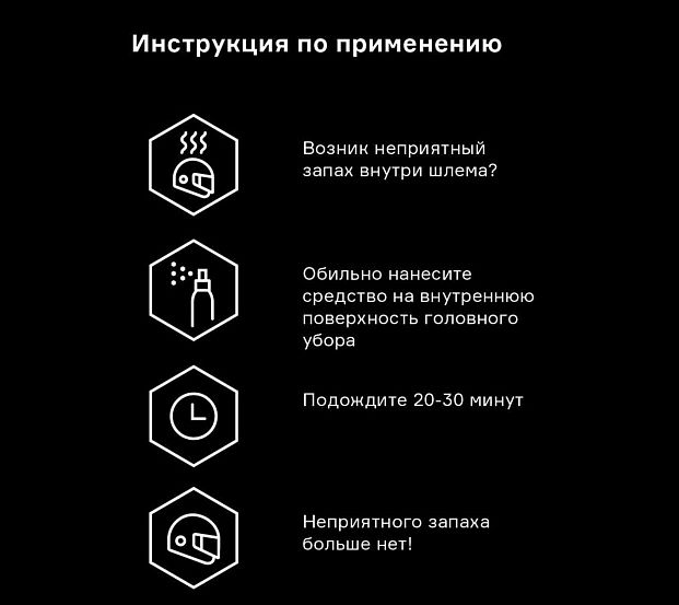 Нейтрализатор запаха Helmetex Pro 100 мл фото 3