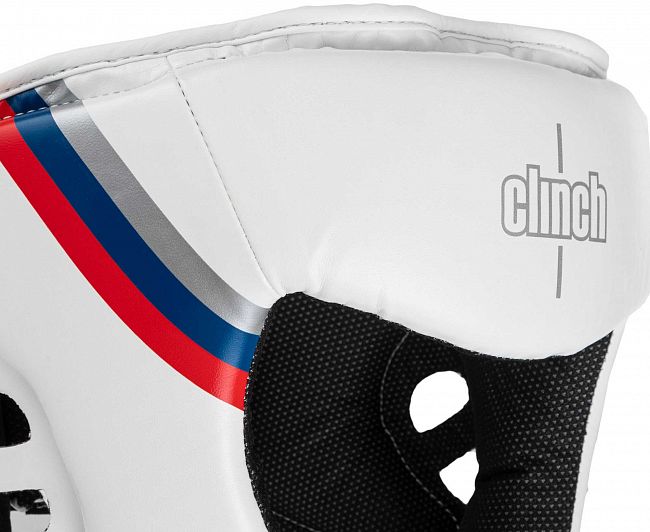 Шлем боксерский Clinch Olimp 2.0 белый фото 7