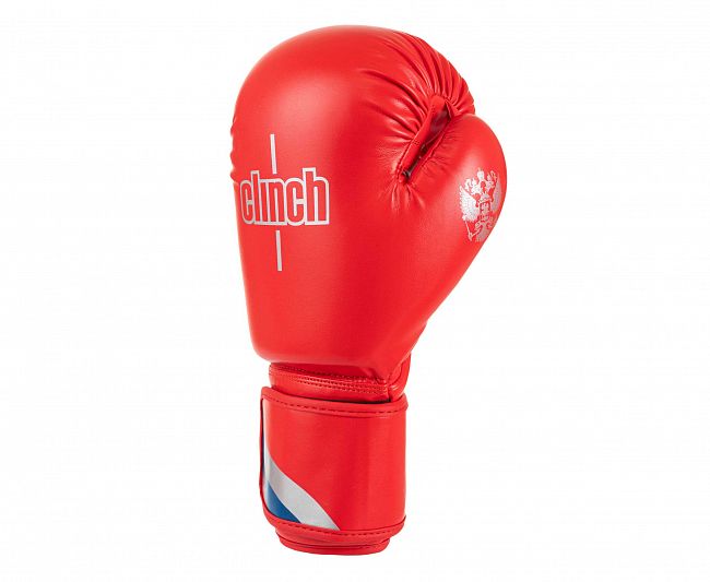 Перчатки боксерские Clinch Olimp 2.0 красные фото 4