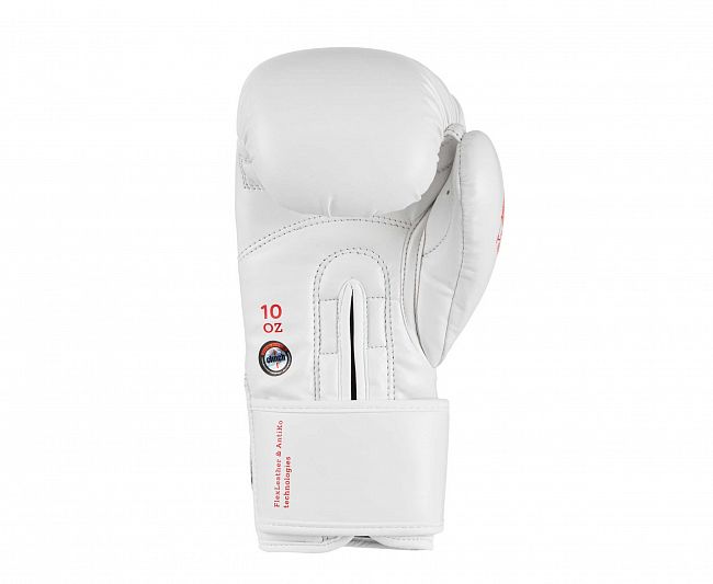 Перчатки боксерские Clinch Olimp 2.0 бело-красные фото 4