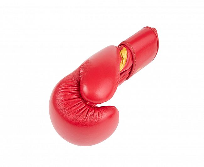 Перчатки боксерские Clinch Olimp Premium Champion Line красные фото 6